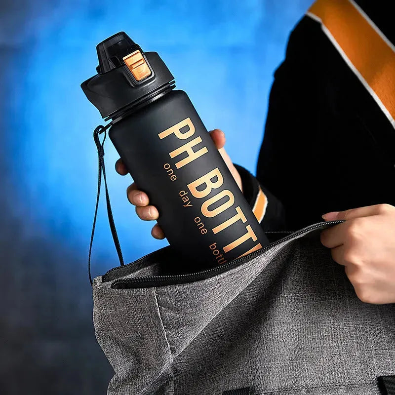 Men's Portable Large Capacity Plastic Water Bottle - Bellarte Enchanté Men's Portable Large Capacity Plastic Water Bottle
